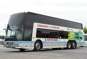 宇都宮ナンバーの2階建てバス「エアロキング」高速バスからついに引退 関東自動車「とちの木号」