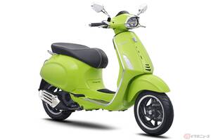 高速道路も走れるオシャレな一台!! ベスパ「スプリント150」2025年モデル発売