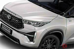 【インド】トヨタ新「高級SUV“ミニバン”」がスゴイ！ 豪華インテリア＆圧倒的「迫力顔」に「カッコイイ」の声も！ 3列シート備える“7／8人乗り”「イノーバ ハイクロス」に新たな「エクスクルーシブエディション」に反響多数