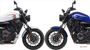 【ヤマハXSR700 ABS】価格据え置きの100万1000円で新色登場！新しいカラーは爽やかなホワイトとヤマハレーシングブルー！