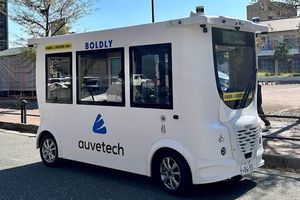 ソフトバンク子会社のBOLDLYが公道で自動運転レベル4対応のEV「MiCa」を実証運行
