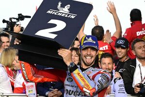 【MotoGP】ファビオ・ディ・ジャンアントニオ、VR46加入が発表。マルケス移籍の玉突きでシート喪失も、パフォーマンス示しキャリアつなぐ