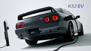 日産 「R32型GT-R」がEV化！技術者の想い注いだ意欲作 東京オートサロン2025