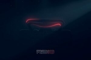 レッドブルF1、2022年型『RB18』のティーザー画像を公開。ユニークな新車発表会に参加するファンを募集