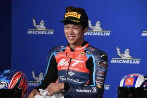 【MotoGP第5戦フランスGP】「いい日だな、って」Moto2小椋藍選手が嬉しさを表した今季初表彰台