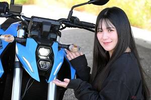 ロールキャベツバイクという称号を与えたい！ スズキの大型スポーツバイク『GSX-8S』に試乗するよ～高梨はづきのきおくきろく。～