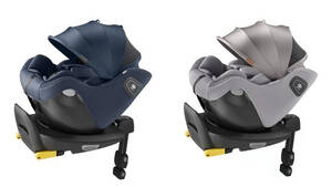 アップリカから赤ちゃんの首をやさしく安定させるコンパクトベッド型チャイルドシート「クルリラ エックス プラス」が登場