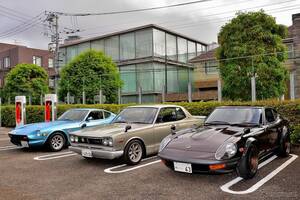スカイラインやフェアレディZなどL型とS20型搭載車が集う…代官山T-SITE「モーニングクルーズスペシャル」