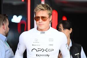 世界的スターのブラッド・ピットが感じたF1ドライバーへのリスペクト「僕らも大変だけど、彼らはもっと酷いことを言われる」