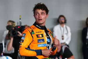 ノリス、チームメイトを”押しのけて”の3位表彰台に「良いレースだった。満足だ」｜F1シンガポールGP