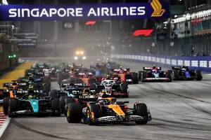 高温多湿のF1シンガポールGPで、史上初の『ヒートハザード』規則が適用。冷却ベスト着用は任意