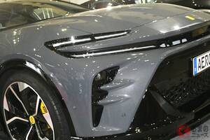 斬新すぎる「トヨタの跳ね馬」!? 黄色いエンブレム×エアロ装着で“フェラーリSUV”な「クラウンスポーツ」がスゴい！ 「AERO OVER P639e」カスタムカーとは！