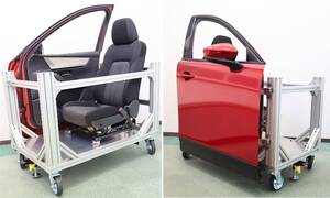 マツダ「道路冠水で開かないドア」体験装置を開発 JAFの啓発活動に活用へ