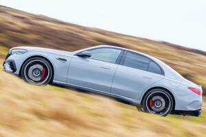 EVモードがデフォルト　W214 メルセデスAMG E 53（2）　操縦性と快適性へ影を落とす要因とは？