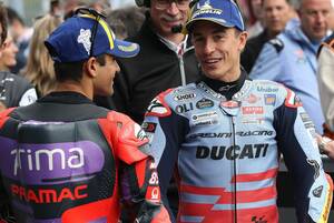 【MotoGP】“マーケティング・ビースト”のマルケス相手なら負けても仕方ない……マルティン、ドゥカティ昇格バトルに白旗？