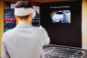 アウディシティ銀座、最新技術のVR体験企画を展開　インテリアや内部構造まで