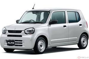 ガソリン・ハイブリッド軽自動車クラスNo.1低燃費を実現!! スズキが「アルト」の新型モデルを発売