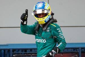 F1中国GPスプリント予選で3番手アロンソ「グリップレベルとリスクのバランスを判断するのが難しかった」