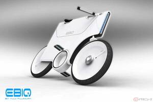 なにコレ自転車？　電動バイク？　家電？　2輪車の概念を変える超スマートなカード型バイク
