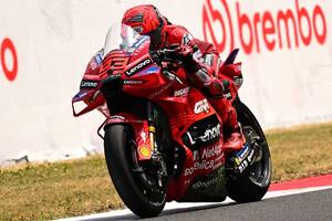 【MotoGP】イタリアGPスプリントの勝利は「ものすごい驚きだった」とマルク・マルケス。スタート出遅れはローンチ設定の混乱と説明