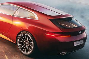 世界70台限定販売！BMW「スピードトップ」はピュアV8搭載の流麗な3ドアシューティングブレーク