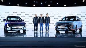 ヒョンデの小型SUV『VENUE』に新型、インドで世界デビュー…約135万円から