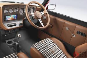 1530万円！ 新「“ちいさな”高級車」に反響殺到！ 「レトロな個性と豪華さがイイ」「馬力2倍ってめちゃ速そう」の声も！ 美学が詰まった手作りの「ウッド＆ピケット・ミニ by カラム」英国モデルに注目！