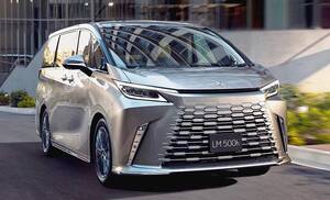 トヨタ、レクサスのミニバン「LM500h」一部改良　静粛性や利便性を向上
