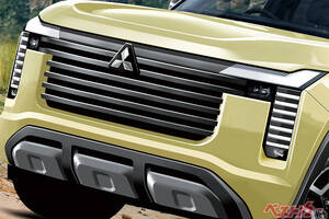 待ってたよ!!　「赤菱の王者」7年ぶりに復活!!　ラダーフレーム＆ディーゼルターボで三菱 パジェロは2026年末デビュー決定!?