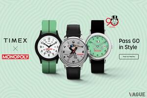 ライトグリーンがイチオシ！ 永遠の定番ボードゲーム「モノポリー」とタイメックスのコラボウォッチ3モデルがお目見え