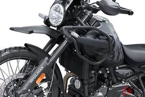 価格98万円！  20台限定の「“新”アドベンチャーモデル」登場！ ブラックパーツにマット仕上げのボディがカッコいい！ ロイヤルエンフィールド「ヒマラヤ450マナ?ブラック エディション」26年1月に受注開始