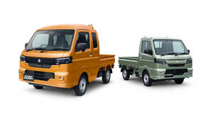 【スズキ】顔が引き締まった新型「キャリイ」デカール入りの特別仕様車も