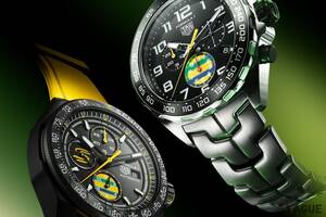 タグ・ホイヤーの新作限定モデルは“音速の貴公子”アイルトン・セナにオマージュを捧げる特別な一本！
