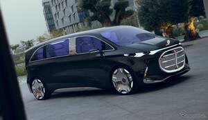 王者アルファードを超えるか？ メルセデスベンツの次世代高級ミニバンに熱視線！「車の域を超えてる」