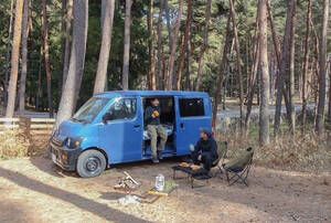 「FOLKWOOD VILLAGE 八ヶ岳」にキャンピングカー常設の車中泊体験プラン登場