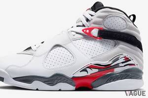 シリーズ屈指の人気作「エアジョーダン8」にクラシックな新色が登場！ 1990年代らしいコントラストの効いた“白×赤”のカラーリングが存在感抜群です