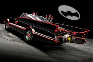 『バットマン』の初代実写TVシリーズで活躍する「バットモービル 1966」が大スケールで蘇る！ 劇中さながらに再現された精密ディテールが魅力的