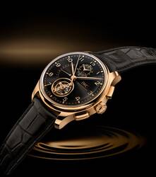 IWC「ポルトギーゼ・トゥールビヨン・レトログラード・クロノグラフ」にオブシディアンカラーの新作が登場──GQ新着ウォッチ