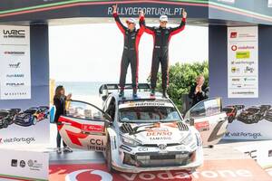 トヨタのオジェ、ラリー・ポルトガル通算7勝目。夏仕様に衣替えしたトヨタが開幕5連勝
