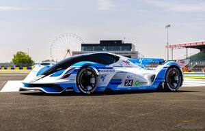 ボッシュ、最新水素レーシングカー『H24EVO』発表…ルマン24時間レースでデモ走行へ