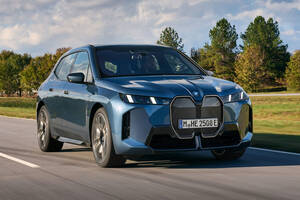 【BMW】新顔になった「iX」が登場 4WDで一充電723km 日本で買えるBMWでは最長