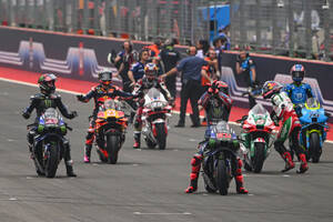 MotoGPレギュレーションがシーズン中に変更。スタート手順の見直し、復帰前テストが可能に