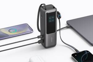 4台同時充電やMacBookへの充電も！ ディスプレイ表示もわかりやすいアンカーの大容量モバイルバッテリーが頼もしい理由とは