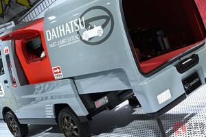 ダイハツ斬新「軽トラ」に反響集まる！ 「“荷台が伸びる”なんて天才的」「多機能でオシャレ」なハイゼット！ “めちゃ広ッ空間”の「ジャンボ エクステンド」コンセプトに熱視線！