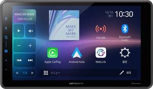 スマホ連携もワイヤレスで快適！カロッツェリアの9インチ新型ディスプレイオーディオ