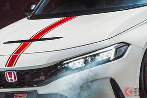 【欧州】ホンダ「シビック“タイプR”」販売終了!? 大型リアウィング＆黒ルーフ採用の「“ファイナル”モデル」！ まもなく終了の「ホットハッチ」祝うアルティメイト エディション登場