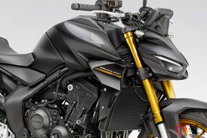 ホンダ名車「ホーネット」が復活！ 大型バイク新型「CB1000ホーネット」発表！ 全面刷新で「ストリートファイタースタイル」採用し25年1月発売へ！