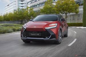 オレンジエディション登場で存在感UP！ トヨタが英国市場で2025年型「CH-R」を公開