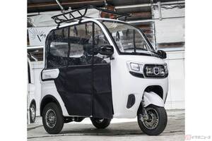 普通免許で運転可能、車検も車庫証明も不要、100kmを80円で走れる3人乗りトライク 「VIVEL TRIKE（ビベルトライク）」2025年モデル登場