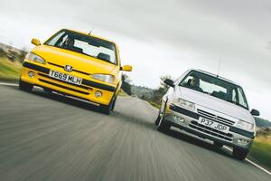 シトロエン・サクソ VTS ｘ プジョー106 GTi（1）　エンジン＆シャシー共有の小さなお宝
